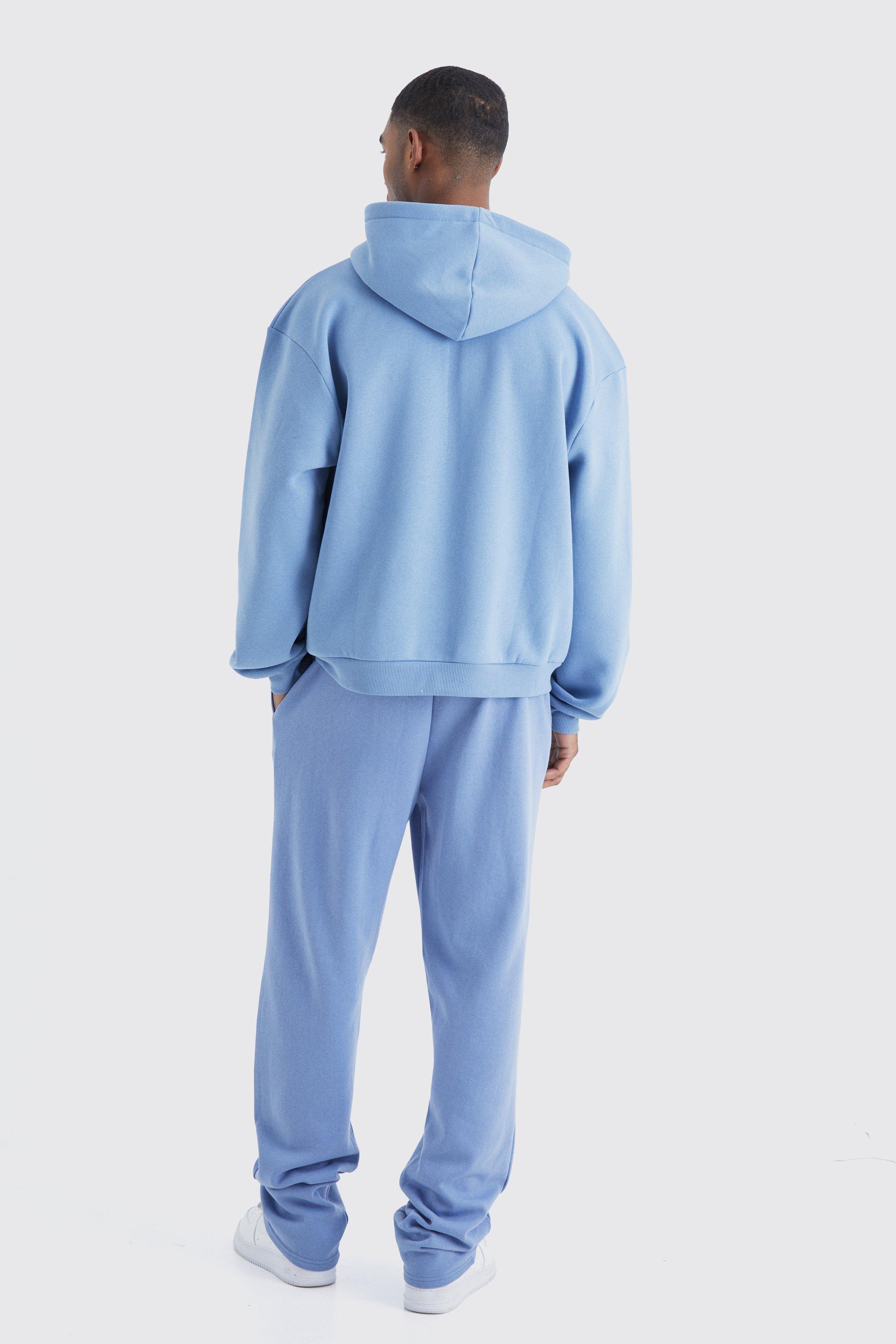 Light blue hoodie discount boohoo